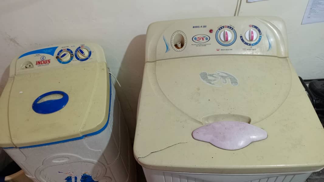 Washing Machine (Rs 6500) and Spin Dryer (Rs 5000) 0