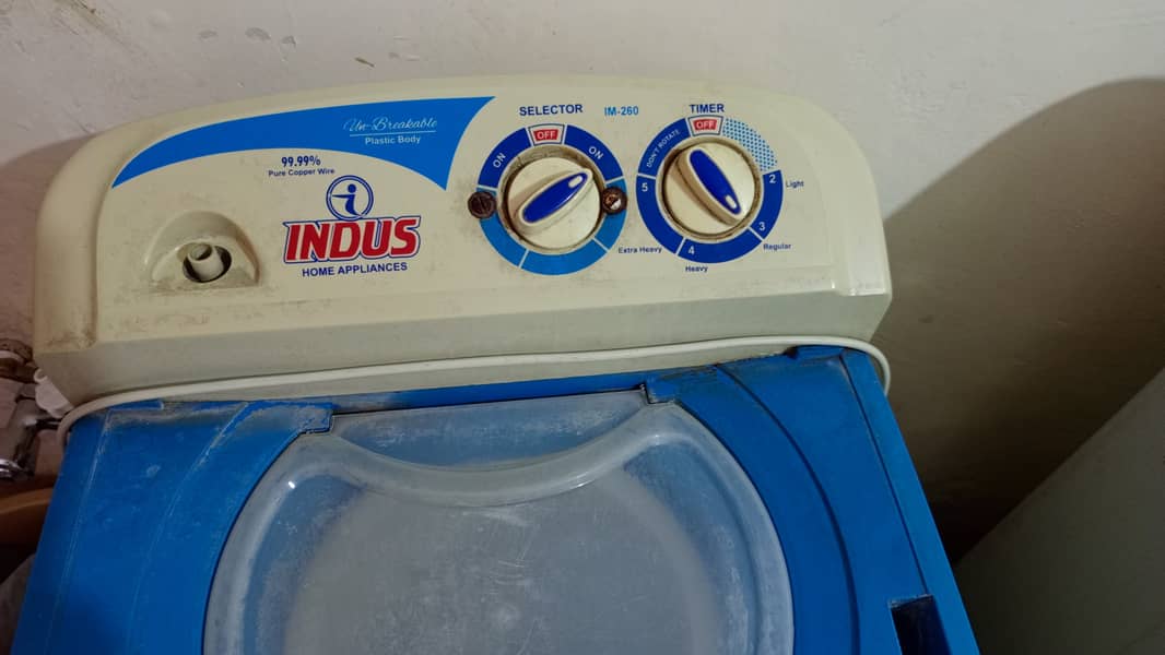 Washing Machine (Rs 6500) and Spin Dryer (Rs 5000) 1