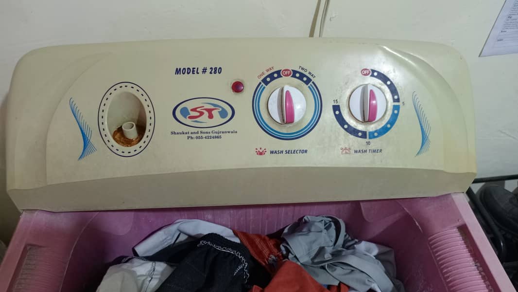 Washing Machine (Rs 6500) and Spin Dryer (Rs 5000) 3