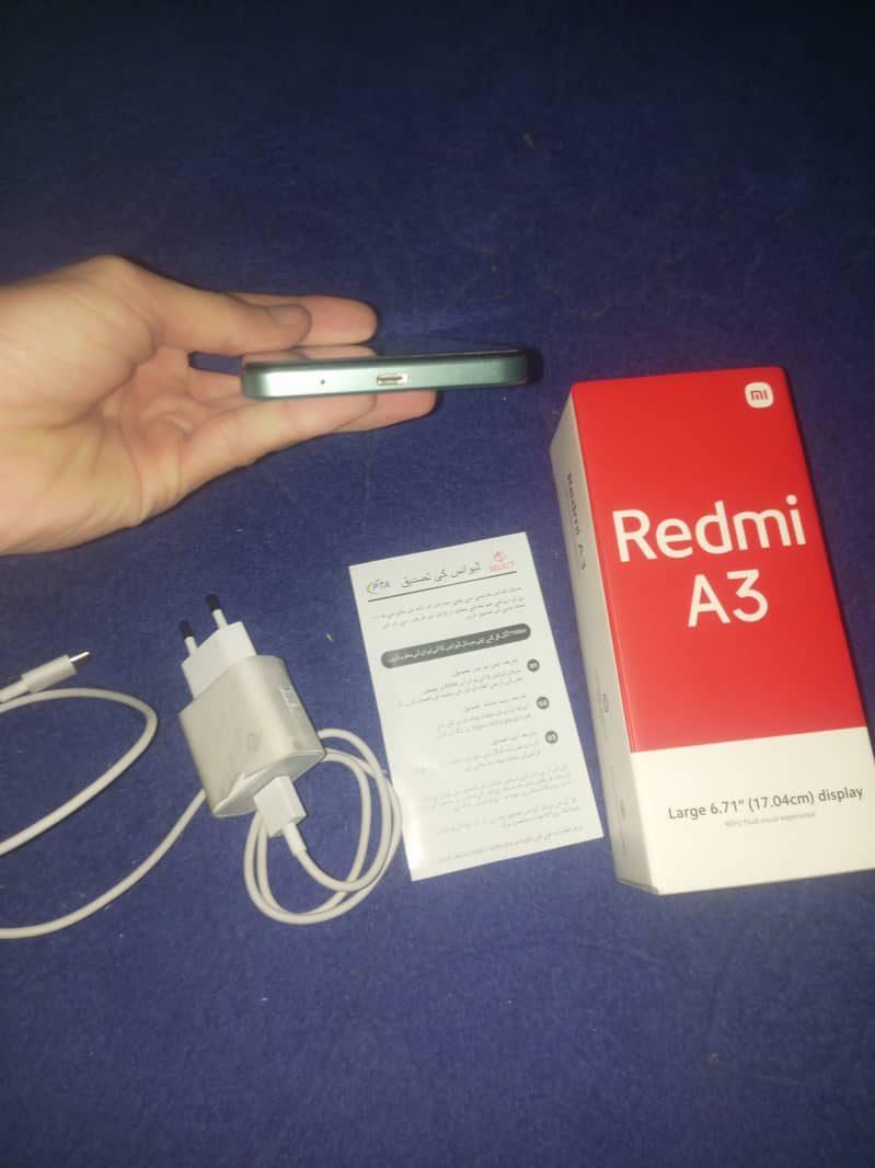 Redmi Xiaomi a3 4 ram 128 only 18 days used 1