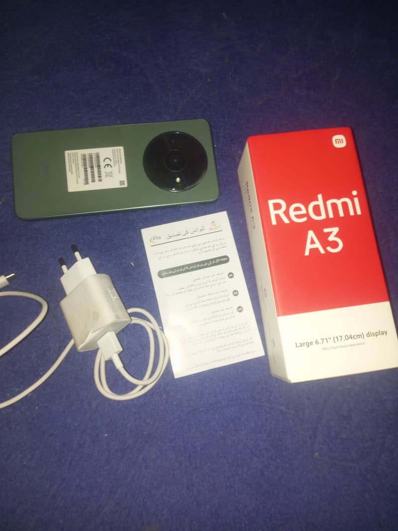 Redmi Xiaomi a3 4 ram 128 only 18 days used 3