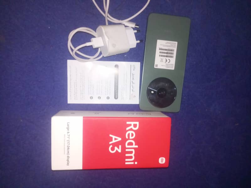 Redmi Xiaomi a3 4 ram 128 only 18 days used 5