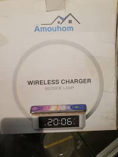 Imported bedside lamp plus wireless charger