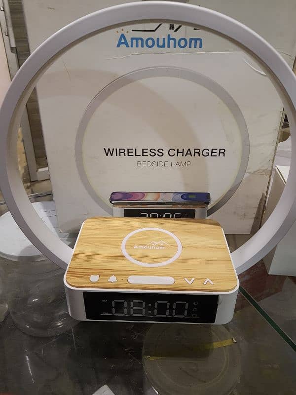 Imported bedside lamp plus wireless charger 1