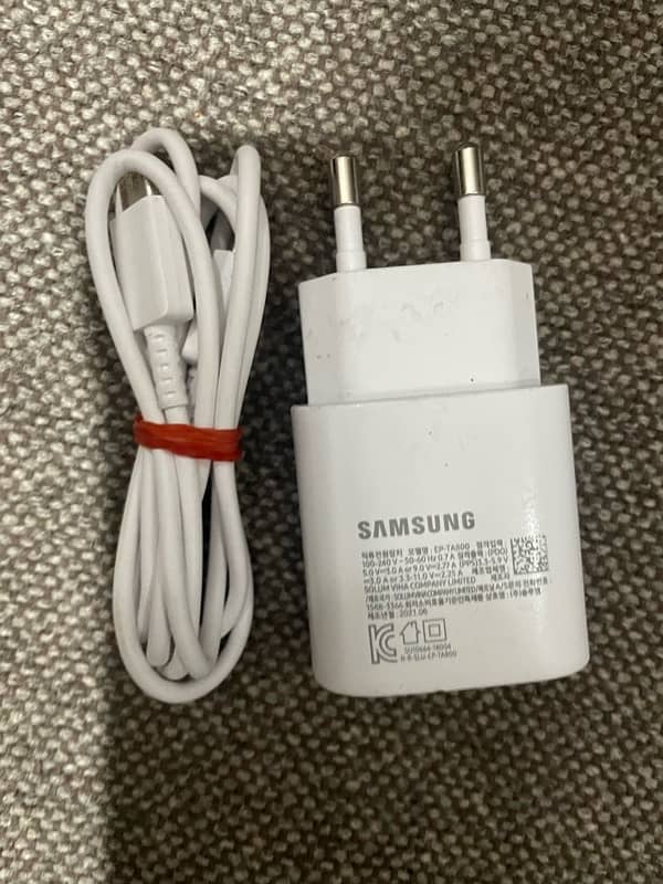 Samsung Note 20 Ultra ka 100% Original Box Pulled Charger hy 0