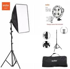 Godox TL-04 bulb Holder with SoftBox & Light Stand