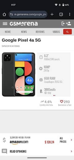 Google Pixel 4a (5g)