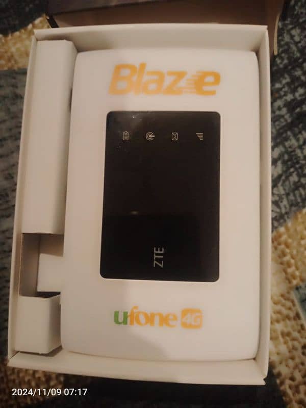 UFONE BLAZE UNLOCKED WIFI DEVICE AVAILABLE. 4