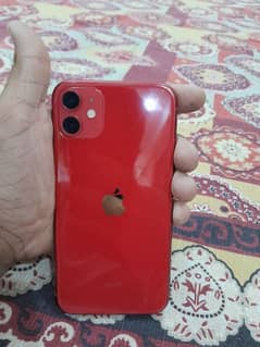 Iphone 11 64gb jv red product new phone 100 health waterpack