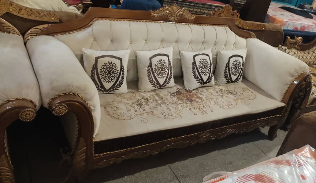 sofa set | L shape sofa | Wooden sofa | Velvet sofa | Luxury sofa 2