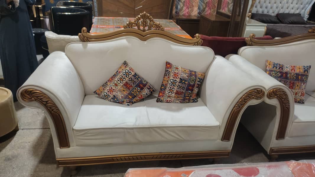 sofa set | L shape sofa | Wooden sofa | Velvet sofa | Luxury sofa 5