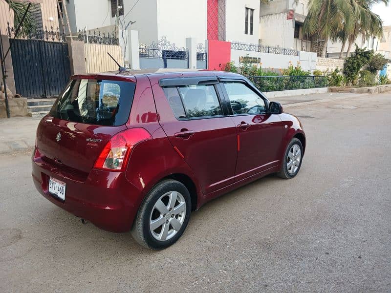 Suzuki Swift Auto 2018 Dec Mahroon Mettalic Original Paint 100% 2