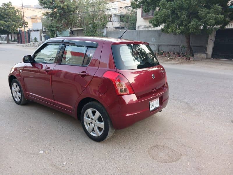 Suzuki Swift Auto 2018 Dec Mahroon Mettalic Original Paint 100% 3