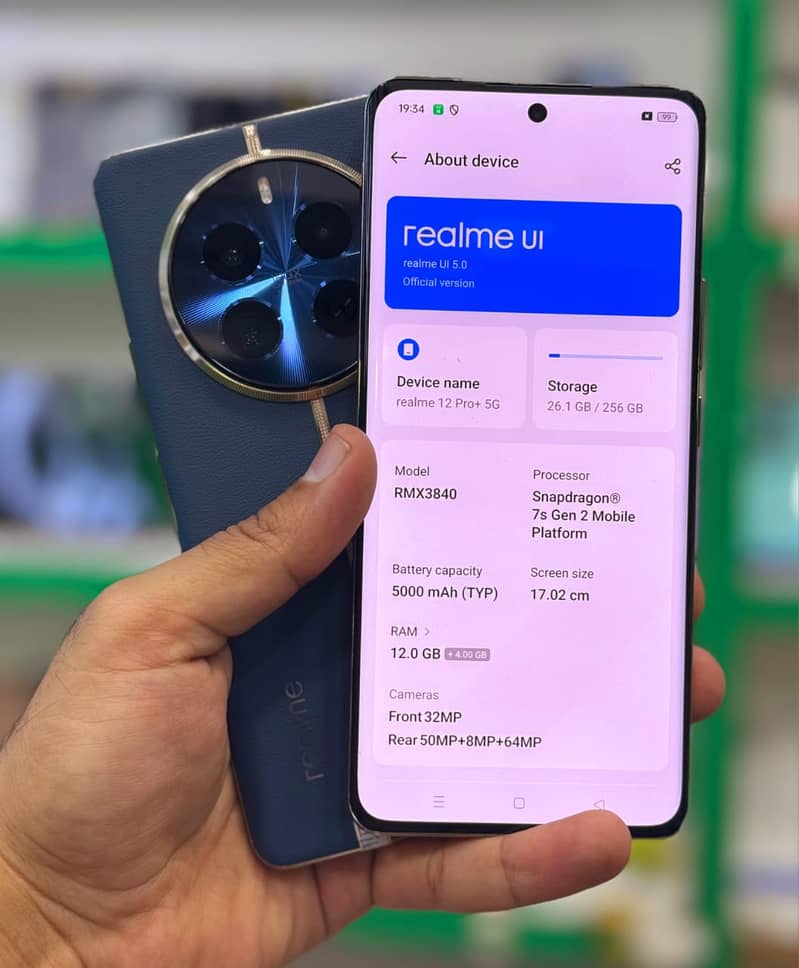 Realme12Pro+ 5G 12GB | 256GB Approved 1