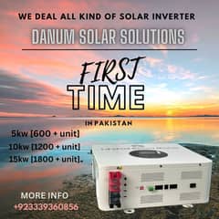 Denum 5kW, 10kW, 15kW Solar Inverters – Energy-Efficient'