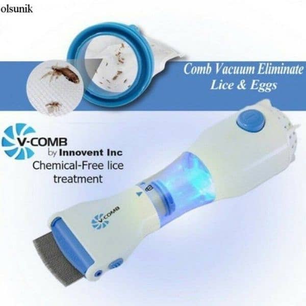 V Comb Anti Head Lice Machine 2