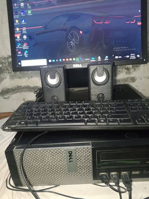 computer Dell New ha Rs :25k ha aur exchange possible ha 8