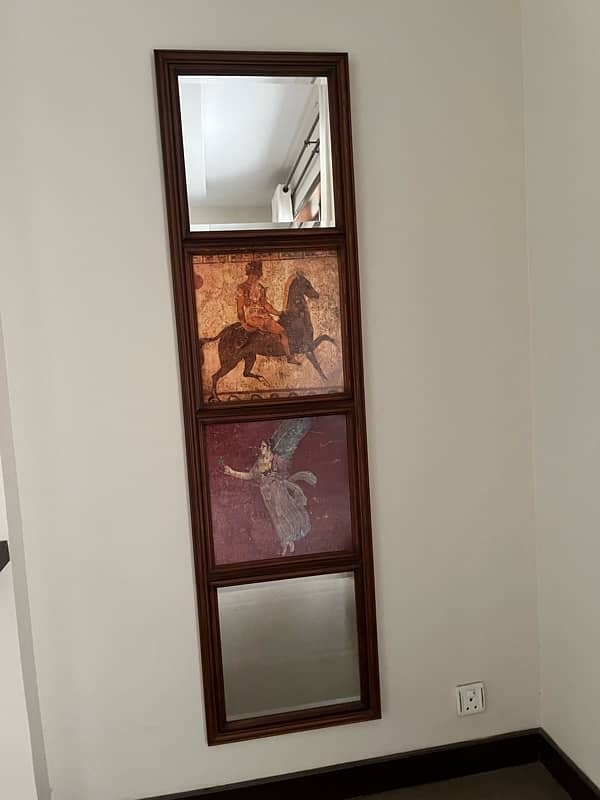 Mirror with artwork | Mirror Frame Images | Antique Mirror painting 3