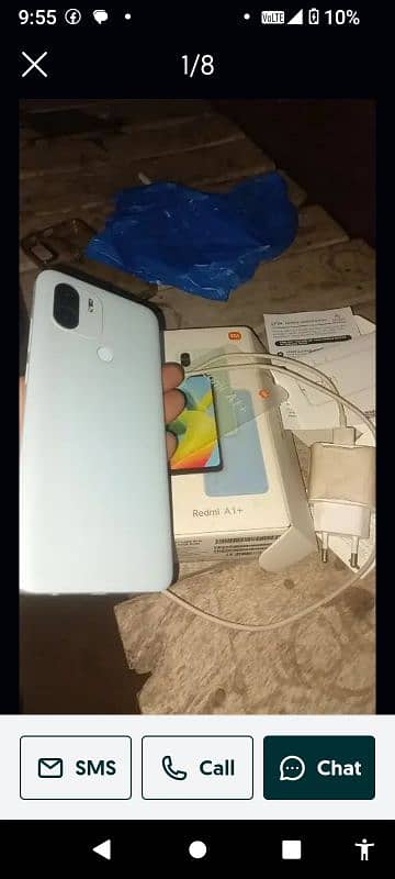 Redmi a2plus 3+3 6 ram 64gb box charger 3