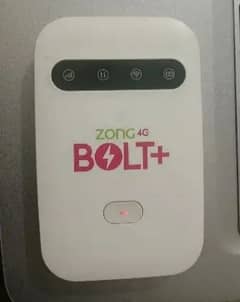 Zong 4g Wifi Device all sim