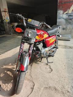 honda 125 21 model all punjab num