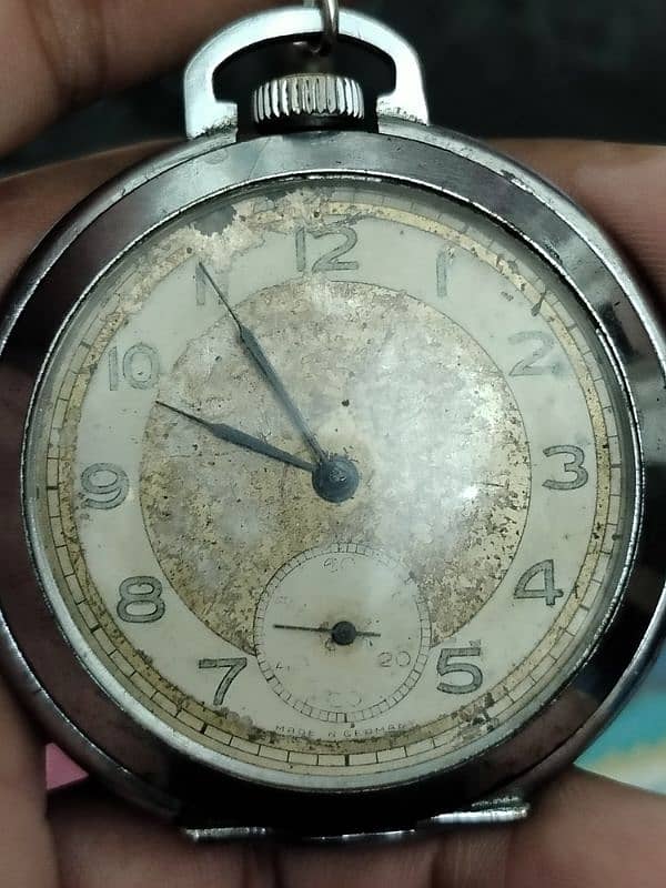 Antique Seiko 5 Vintage Japan watch TV shape Roamer pocket Germany 7