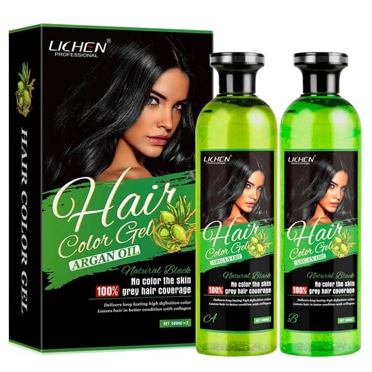 Hair colors lichen& Apple hair cream 1