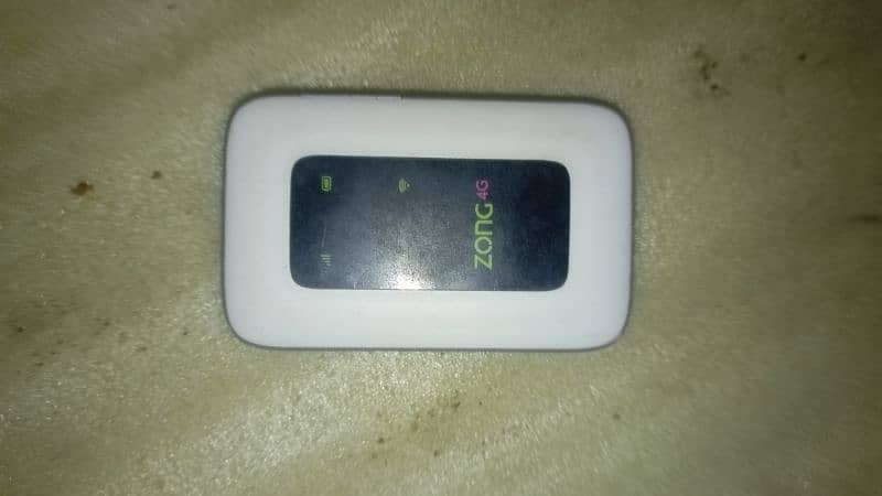 Zong 4G fiber home wifi device 4