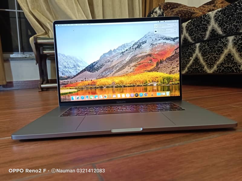 Apple Laptop,MacBook Pro2019,Core i7,16GB RAM,512GB SSD,16",4GB Grphcs 0