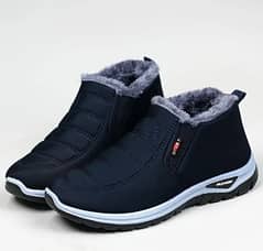 2024 Winter New Style Men'S Casual Slip-On Boots