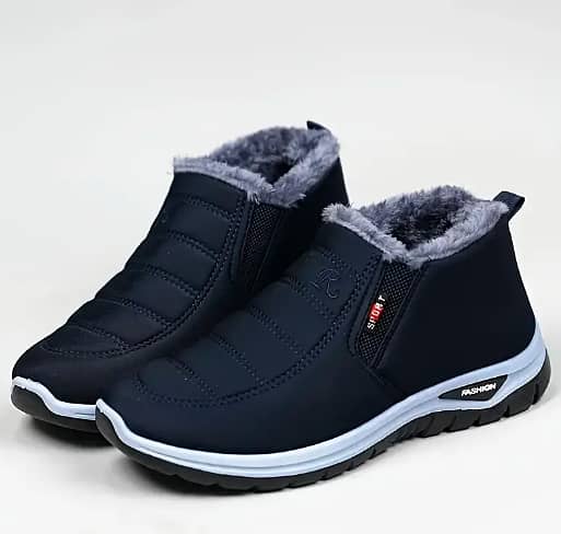 2024 Winter New Style Men'S Casual Slip-On Boots 0