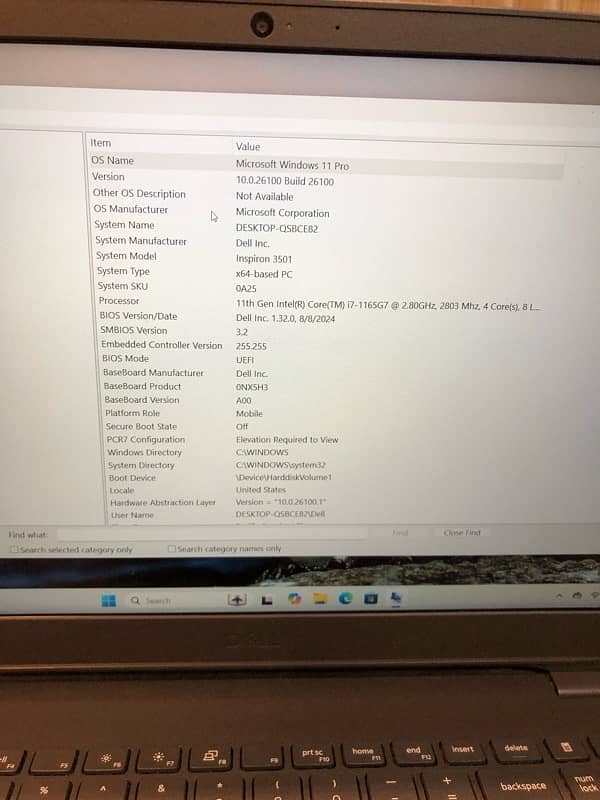 Dell Inspiron 3501/core i7   11th Gen /  Laptop  For sale 4