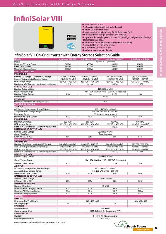 Hybrid Inverter Top quality 3 years Warranty 1