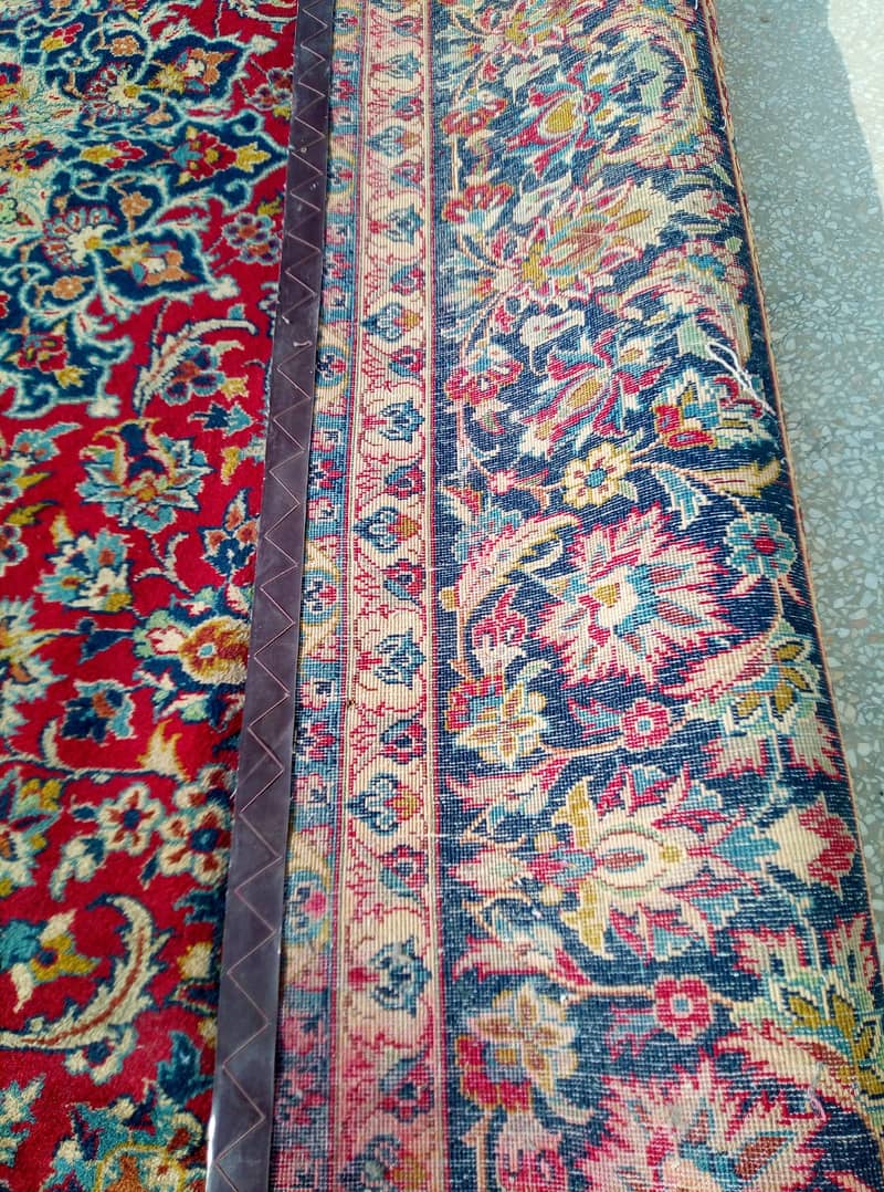 Kashan Design double knotted hand made eoolen carpet 3