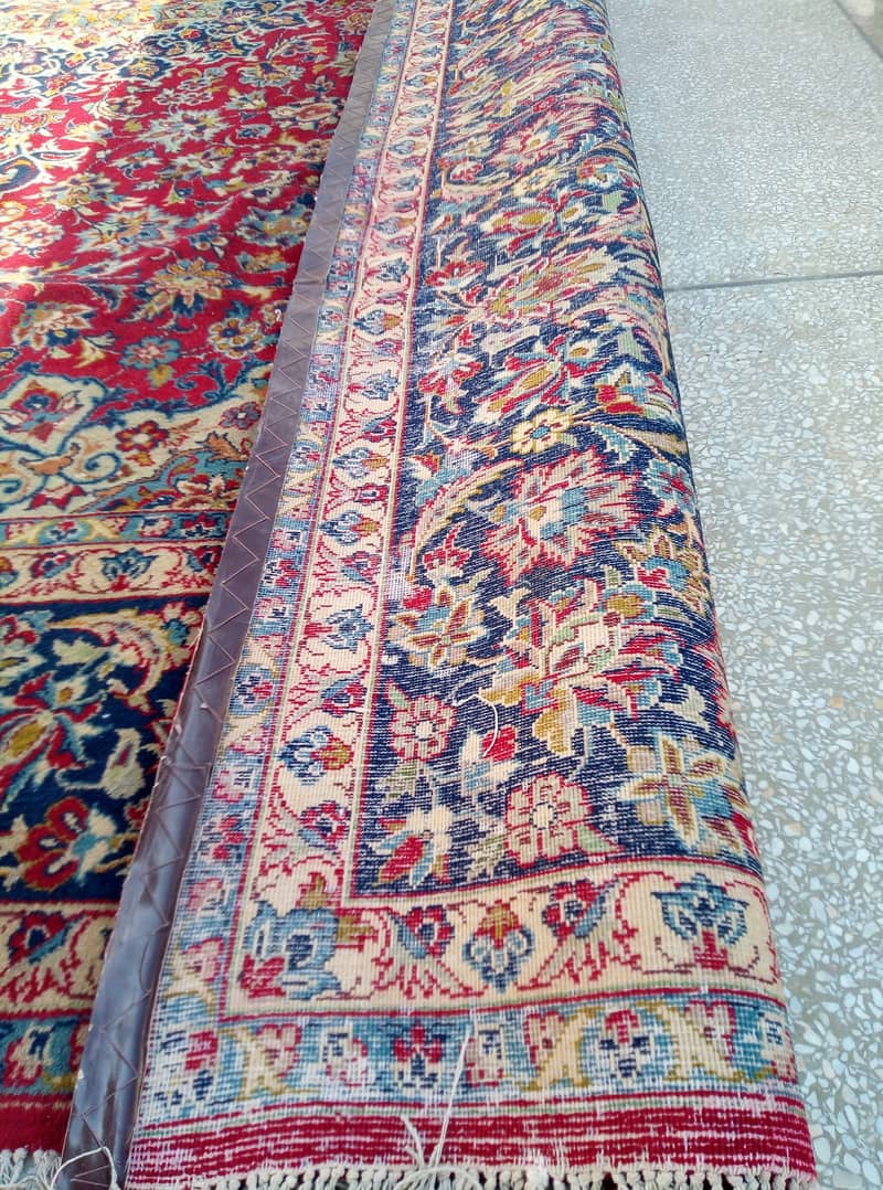 Kashan Design double knotted hand made eoolen carpet 4