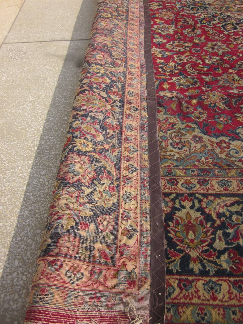 Kashan Design double knotted hand made eoolen carpet 8