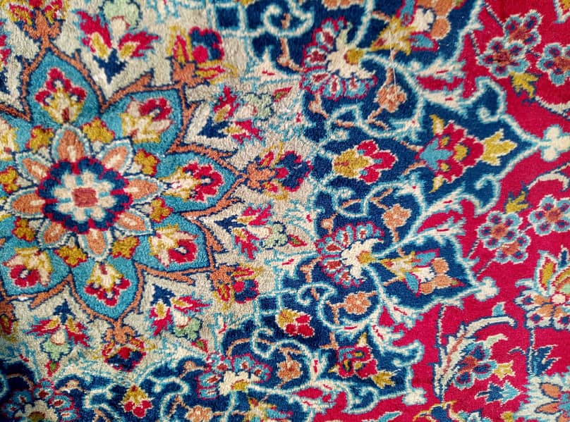 Kashan Design double knotted hand made eoolen carpet 17