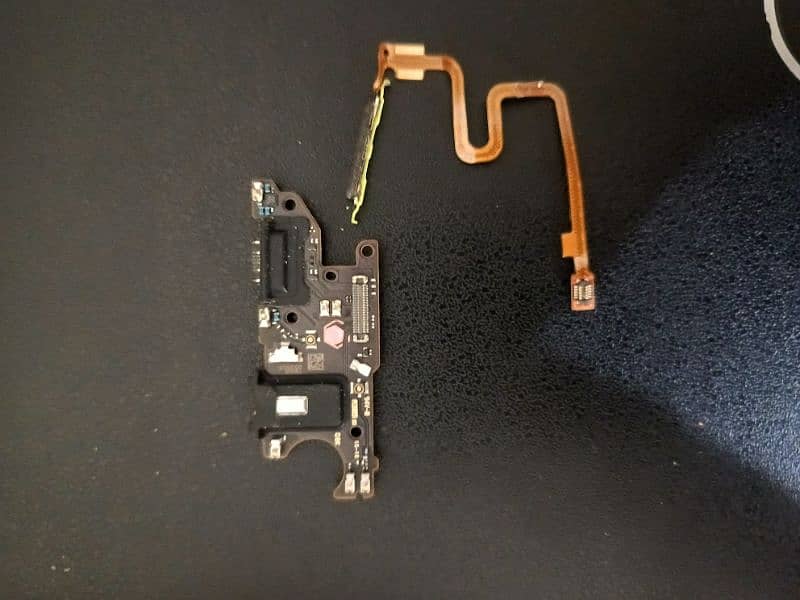 Redmi note 9t circuit board cameras and battery finger print 0