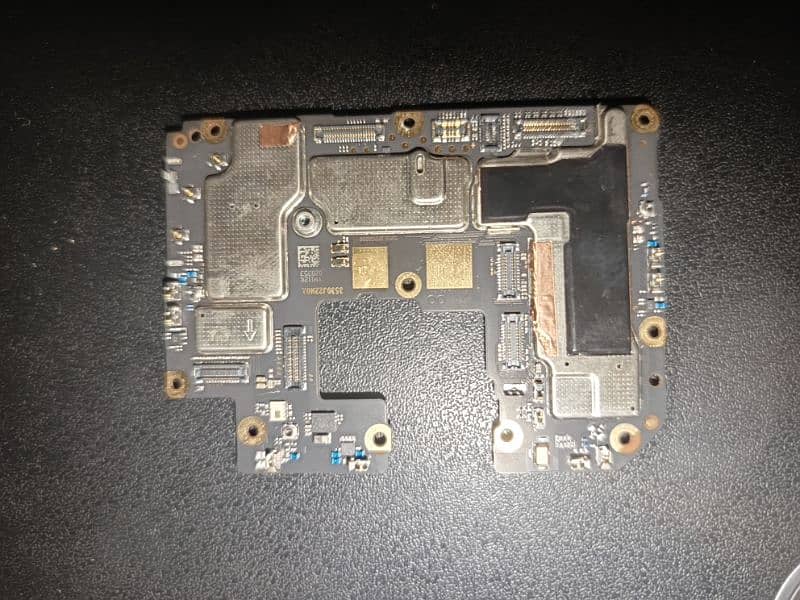 Redmi note 9t circuit board cameras and battery finger print 4