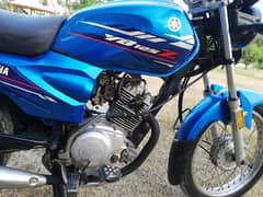 Electric blue Beauty Yamaha yb 125z model 2020 October urgent sale ybz