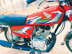 Honda CG125 2023 All Punjab Number Lush Condition