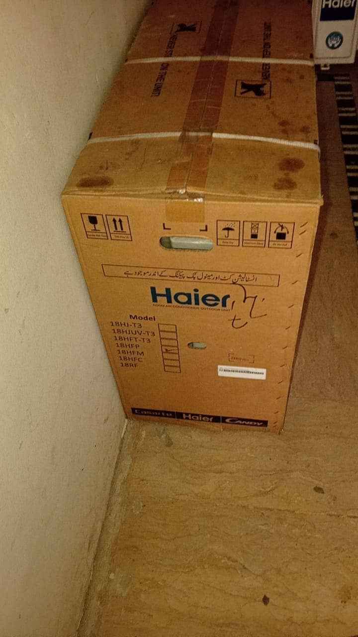 Hair Ac 1.5 tone inverter / Box Pack 3