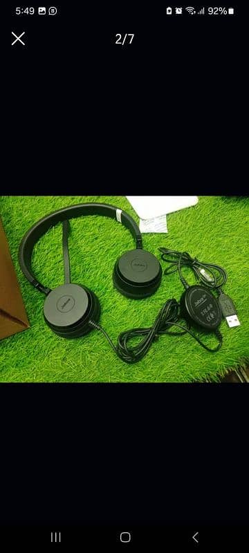 Jabra evolve 20 headphones cell center hadsat logitech Plantronics 1