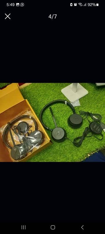 Jabra evolve 20 headphones cell center hadsat logitech Plantronics 3