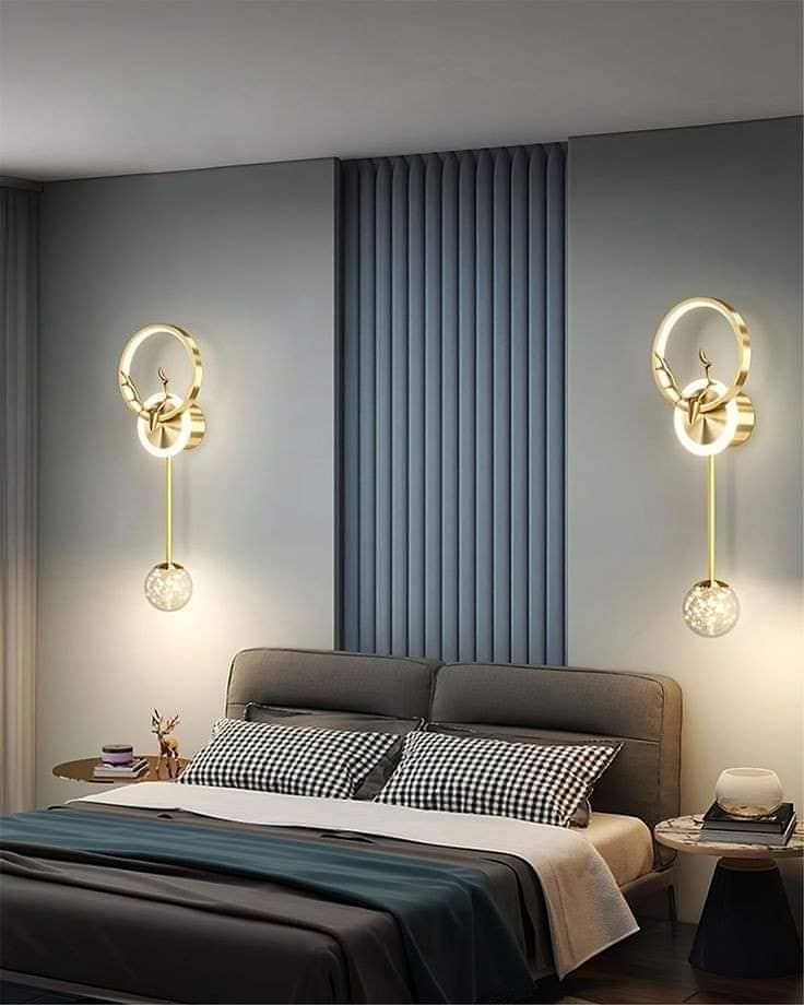 Media wall/Feature wall/Wall Molding/wallpaper/pvc panel/ Bedroom Wall 10