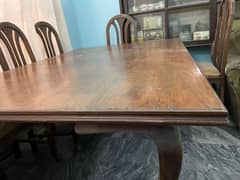 Dining Table 8 Chairs Wooden Table for sale