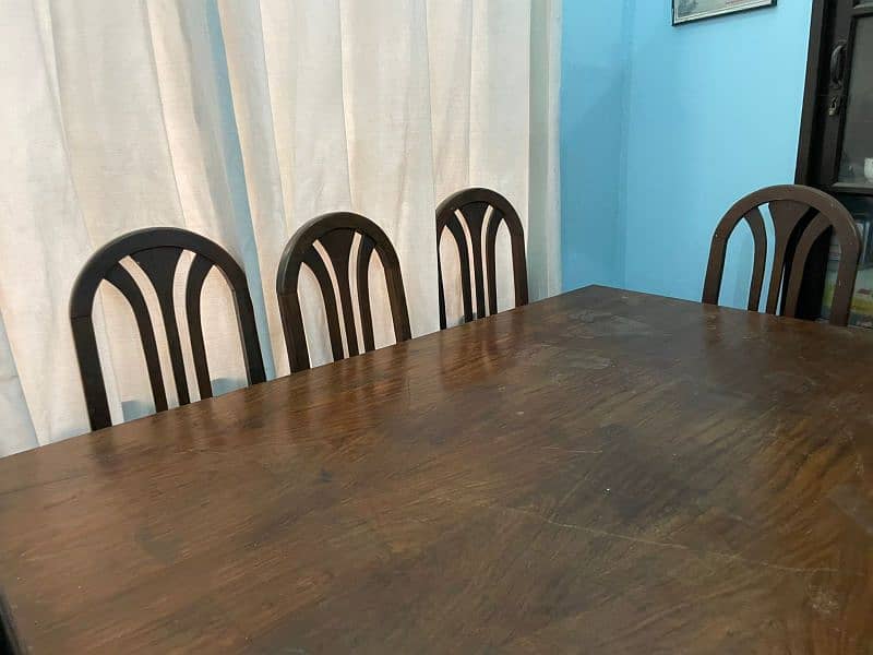 Dining Table 8 Chairs Wooden Table for sale 1