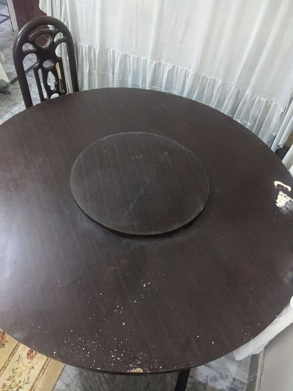 Wooden dining table 1