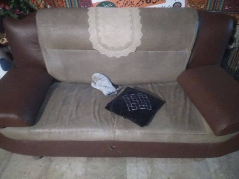 Leather Sofa Set 8 Seater 2