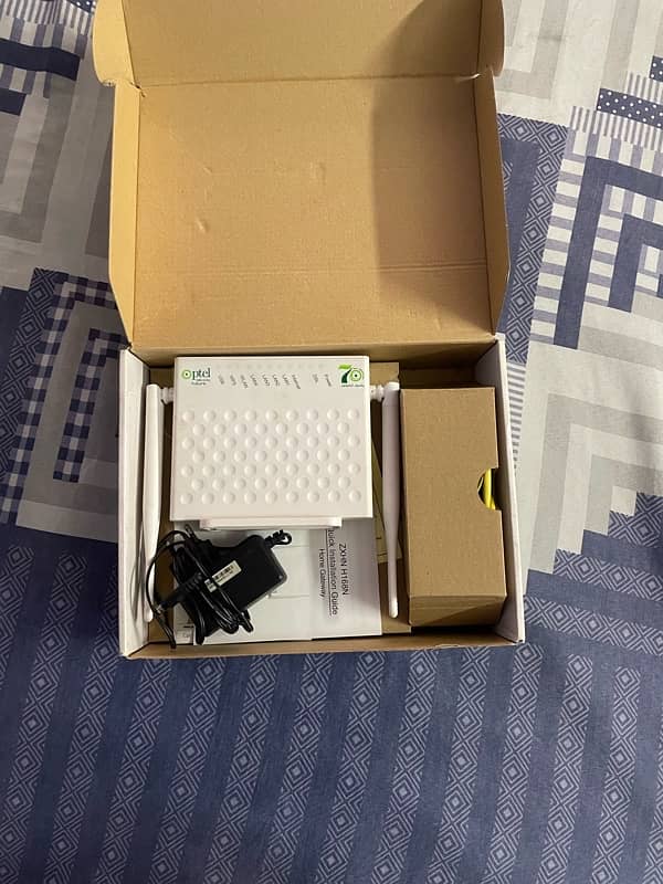 New PTCL Router For Sale All Acessories FREE WIRE 2